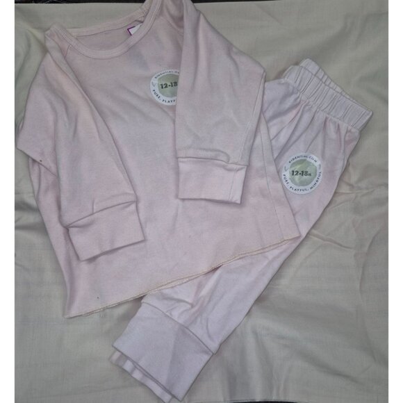 Kidential Baby Pink Long Sleeve Top & Pants Set 12-18M - Picture 1 of 8